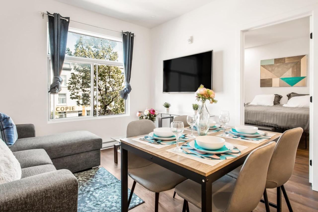 Апартаменты M11 Luxury 1Br Sofa Bed In The Heart Of Plateaumile-End Монреаль Экстерьер фото